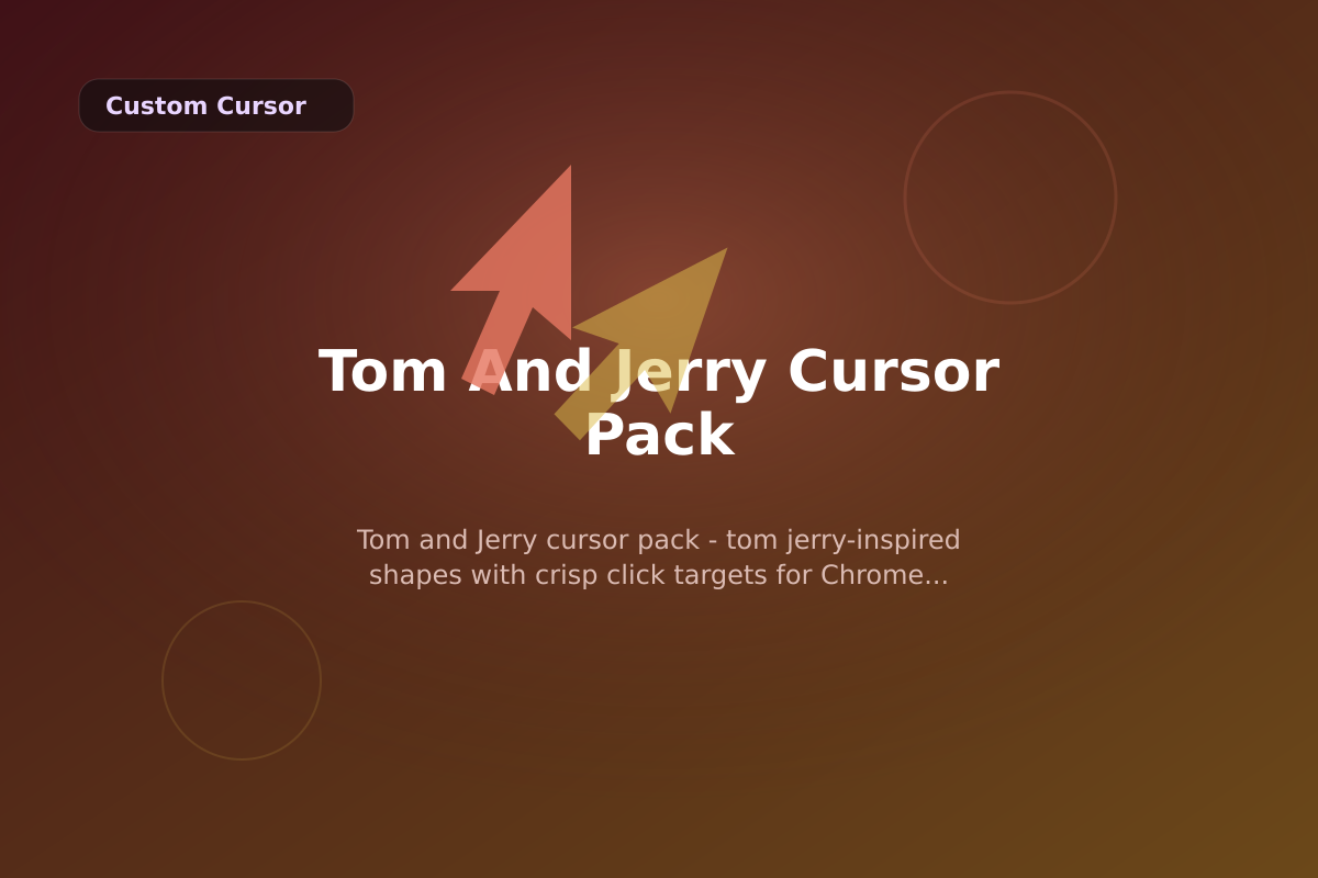 Tom and Jerry Cursor Pack