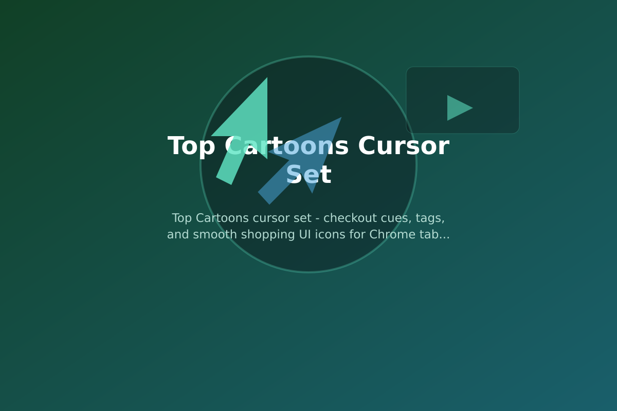 Top Cartoons Cursor Set