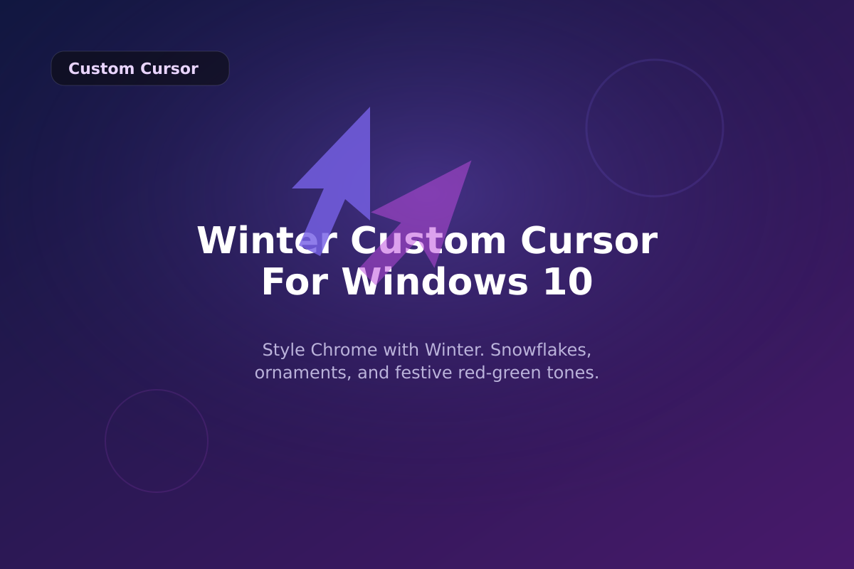 Winter Custom Cursor for Windows 10
