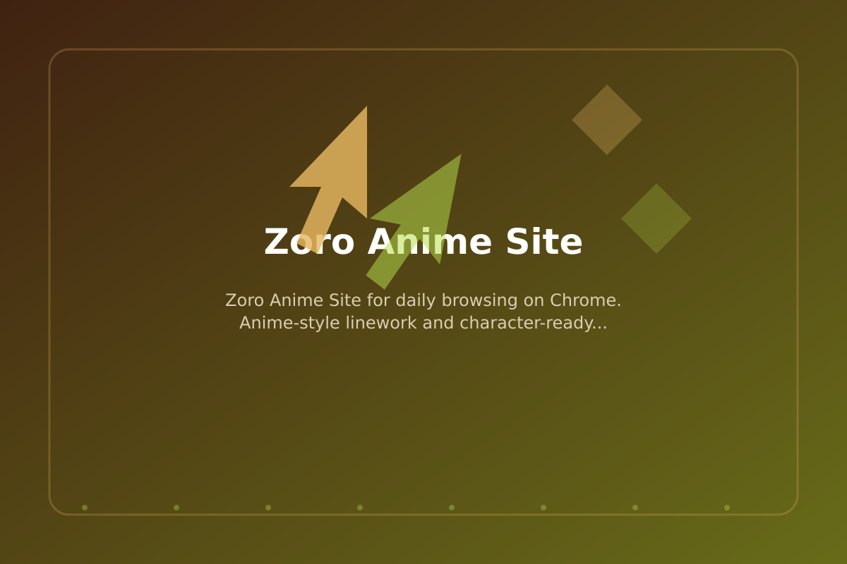 Zoro Anime Site