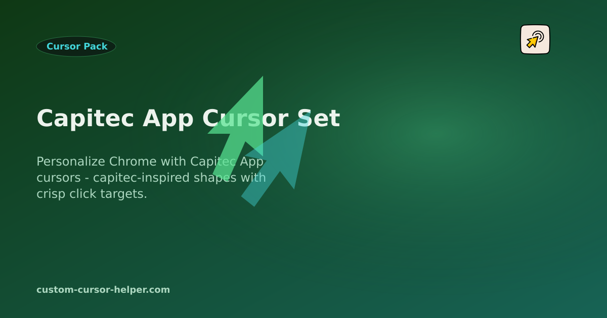 Capitec App Cursor Set - Custom Cursor Helper
