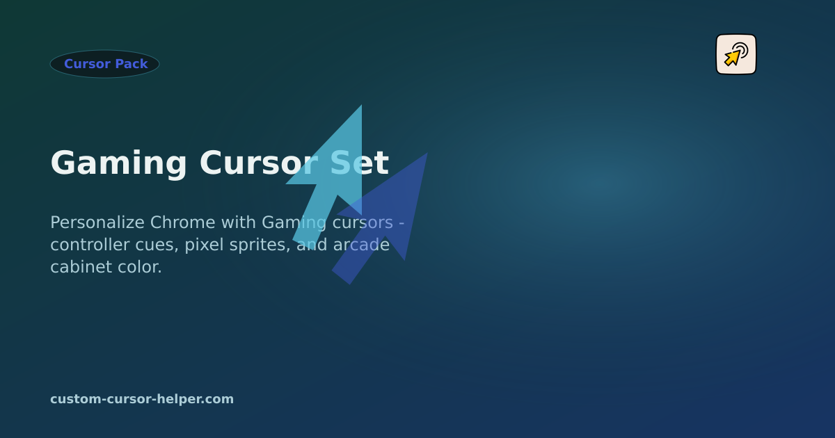 Gaming Cursor Set - Custom Cursor Helper