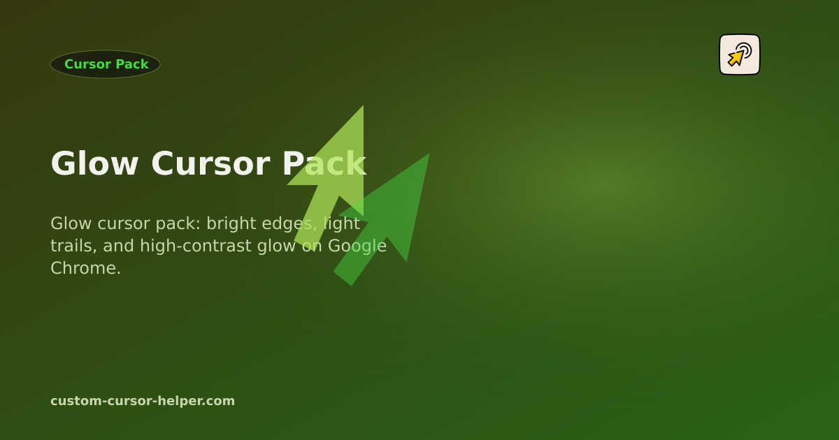 Glow Cursor Pack - Custom Cursor Helper