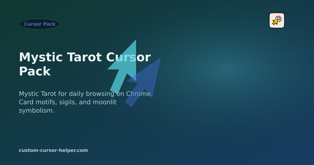Mystic Tarot Cursor Pack - Custom Cursor Helper