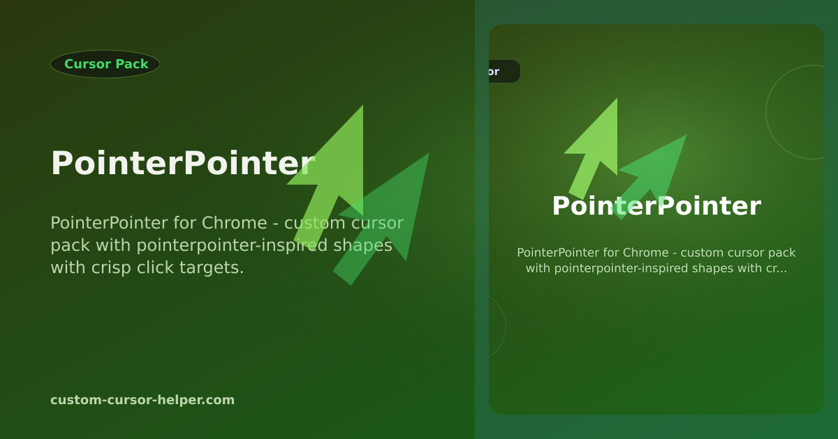 PointerPointer - Custom Cursor Helper