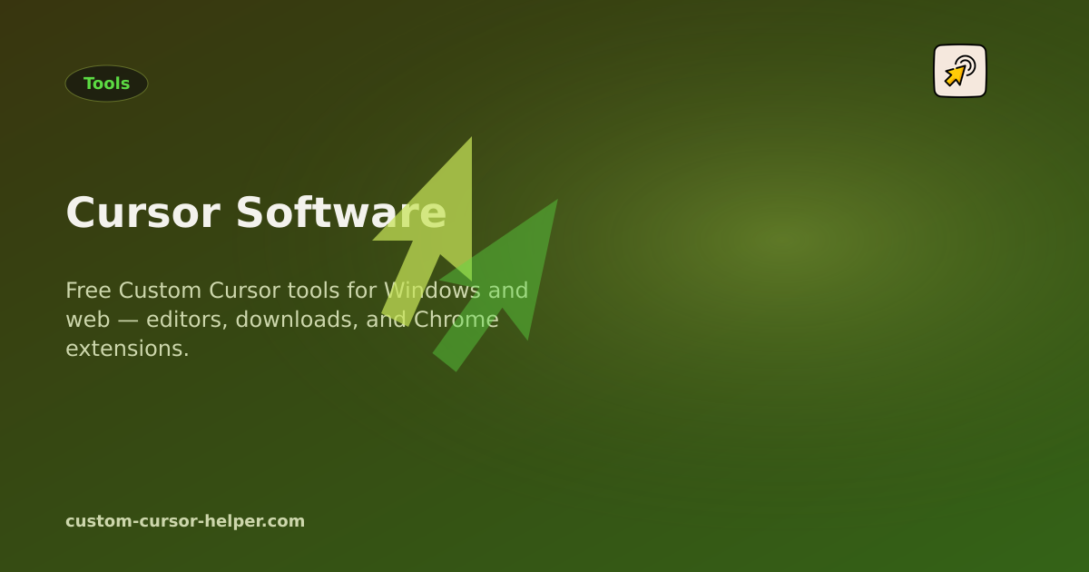 Software - Custom Cursor Helper