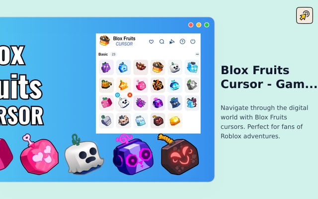 Blox Fruits Cursor - Game Cursor for Chrome
