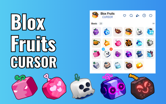 Blox Fruits Cursor - Game Cursor für Chrome