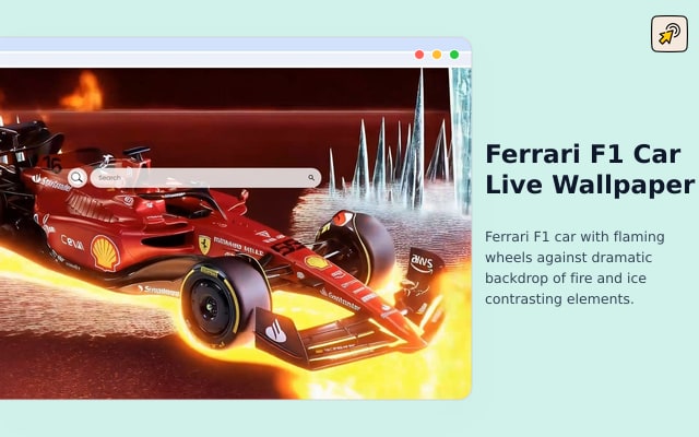 Ferrari F1 Car Live Wallpaper