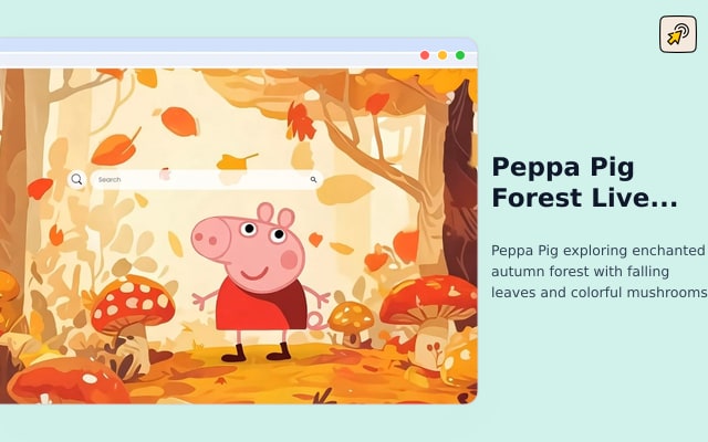 Peppa Pig Forest Live Wallpaper