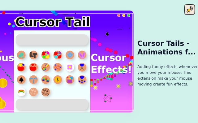Cursor Tails - Animations for your mouse