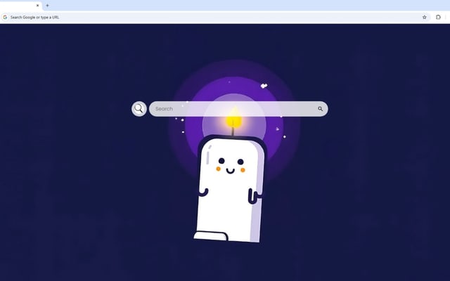 Kawaii Candle Live Wallpaper