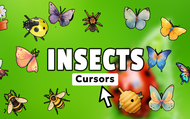 Insects Cursor - Bug Cursor для Chrome