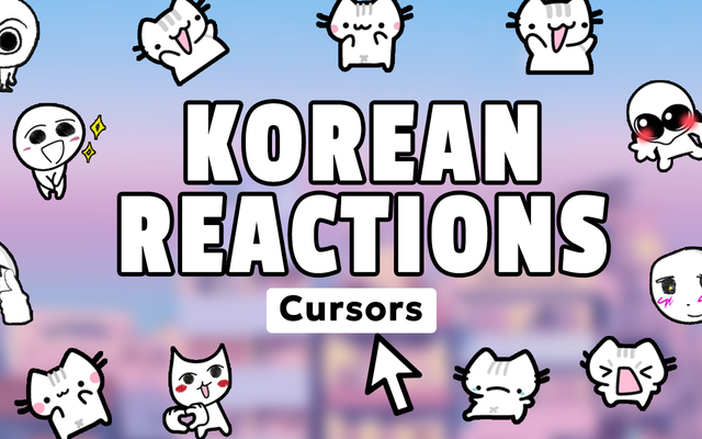 Курсор Korean Reactions Cursor - Курсор Meme Culture для Chrome