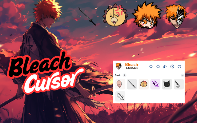 Bleach Cursor - Custom Anime Cursor for Chrome