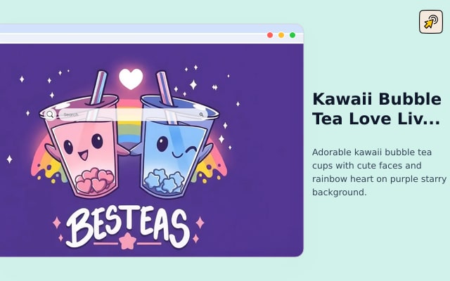 Kawaii Bubble Tea Love Live Wallpaper