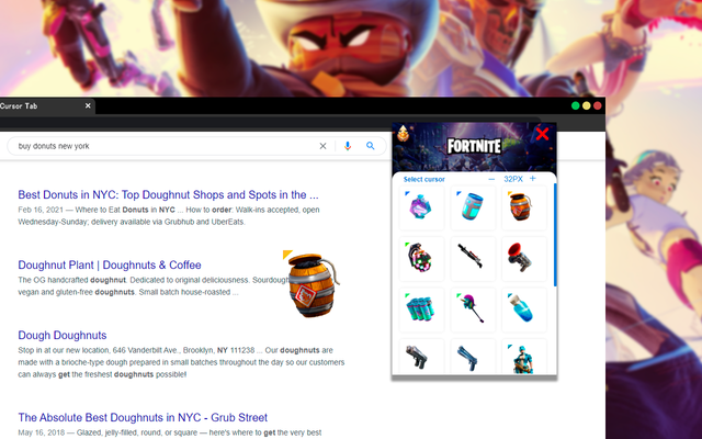 Fortnite Cursor