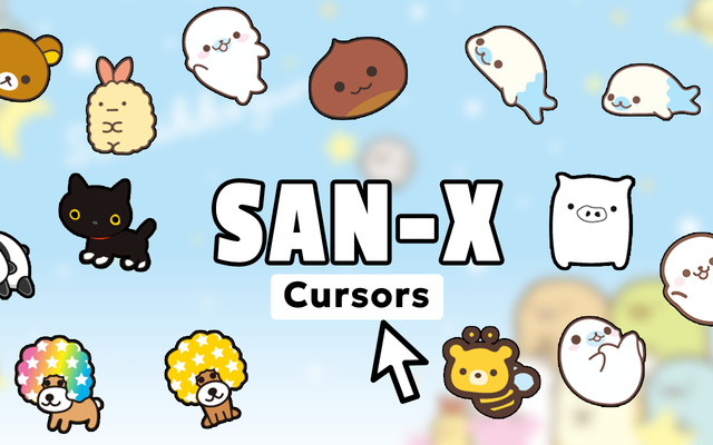 San-X Cursor - Kawaii Character Cursor für Chrome