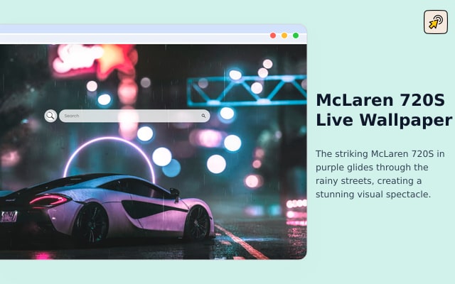 McLaren 720S Live Wallpaper