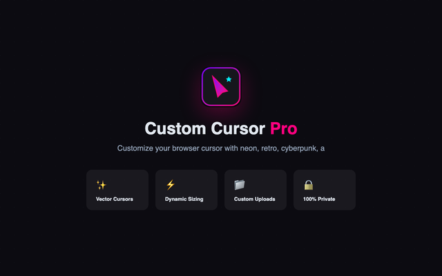 Custom Cursor Pro