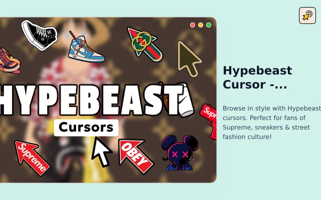 Hypebeast Cursor - Fashion Cursor para Chrome
