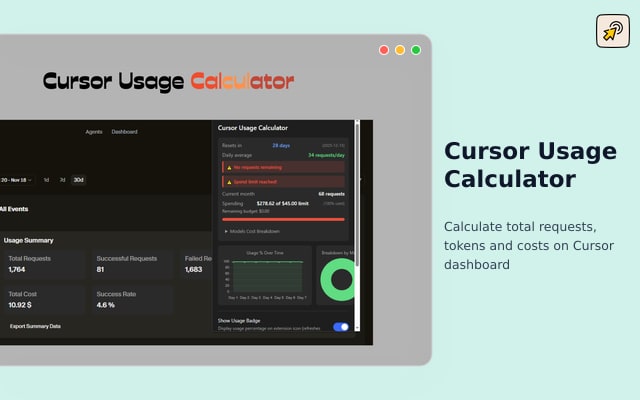 Cursor Usage Calculator