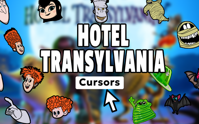 Hotel Transylvania Cursor - Benutzerdefinierter Monster Movie Cursor für Chrome