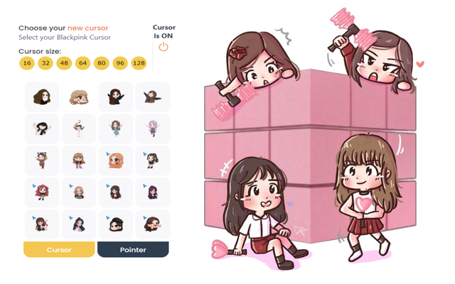 Blackpink Cursor