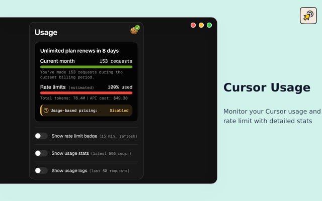 Cursor Usage