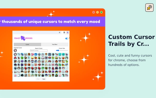 Custom Cursor Trails by Crazy Cursors