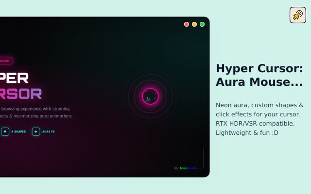 Hyper Cursor: Aura Mouse Effect