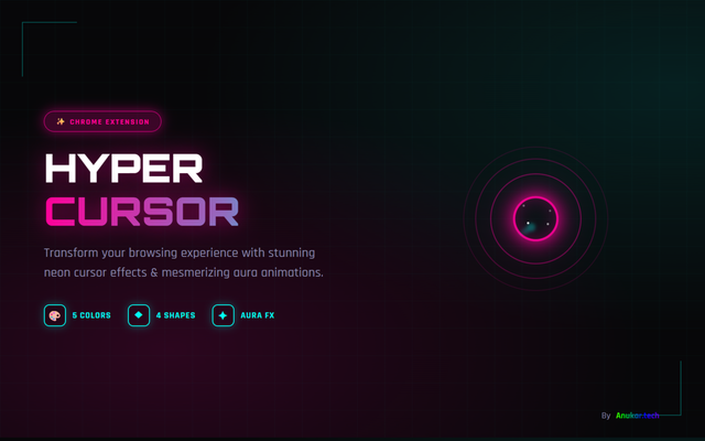 Hyper Cursor: Aura Mouse Effect
