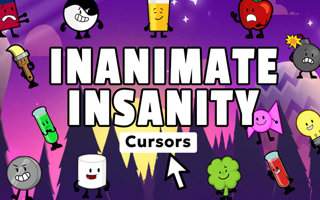 Inanimate Insanity Cursor für Chrome