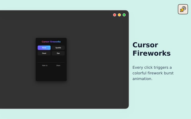 Cursor Fireworks