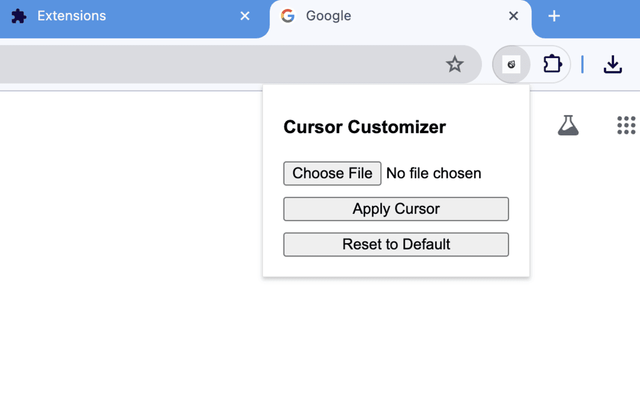 Personalizador de cursor