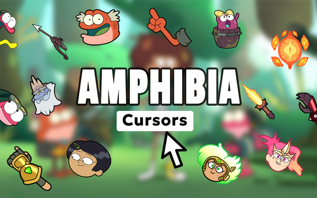 Amphibia Cursor - Custom Fantasy Cartoon Cursor