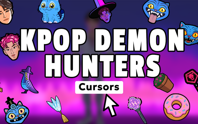 Kpop Demon Hunters Cursor - Music Fantasy Cursor für Chrome