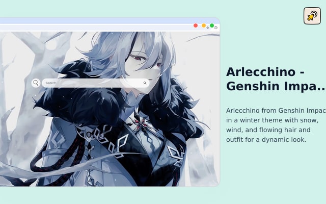 Arlecchino - Genshin Impact Live Wallpaper