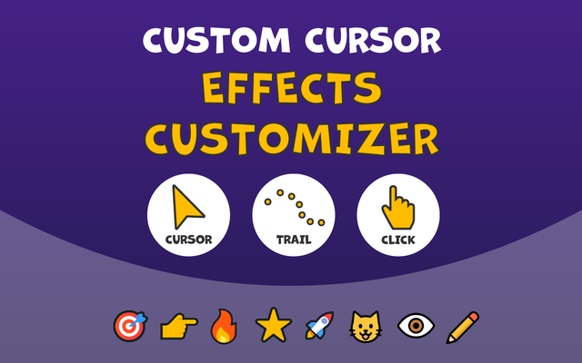 Benutzerdefinierter Cursor und Cursor-Trails