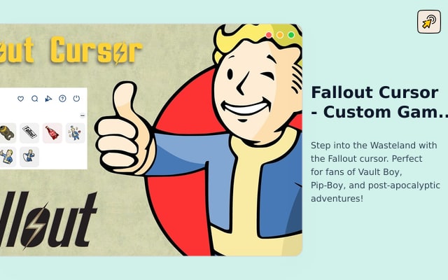 Fallout Cursor - Chrome 自定义游戏光标
