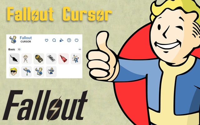 Fallout Cursor - Custom Game Cursor for Chrome