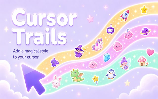 Cursor Trails - Benutzerdefinierte Cursor Trails