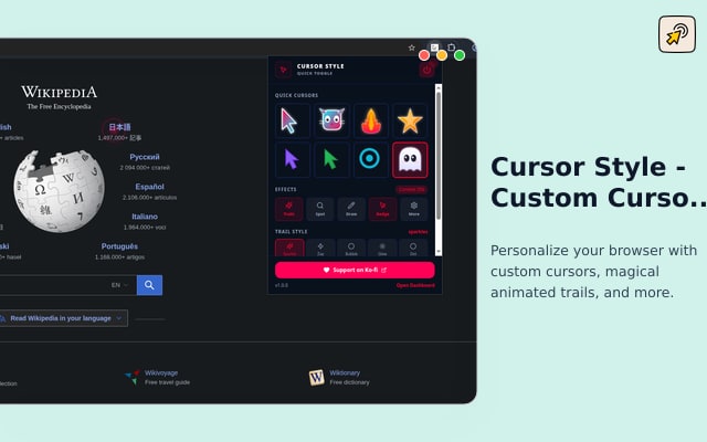 Cursor Style - Custom Cursors & Trails
