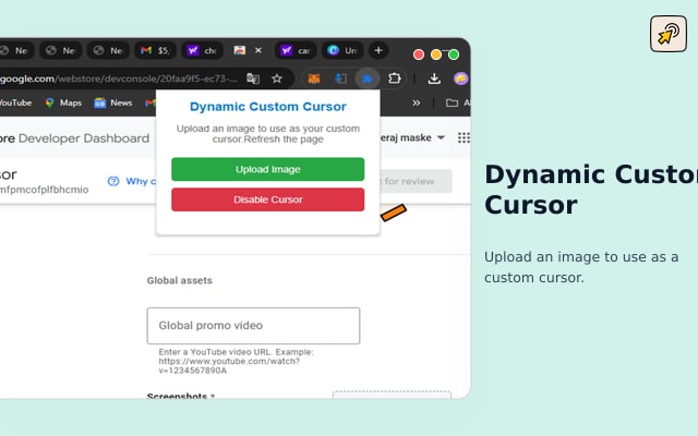 Kursor Kustom Dinamis