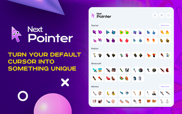 Next Pointer - Custom Cursor for Chrome™