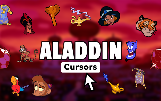 Aladdin Cursor - Disney Movie Cursor para Chrome