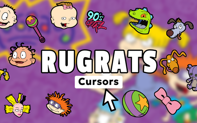 Rugrats Cursor - 90er-Jahre-Cartoon-Cursor für Chrome