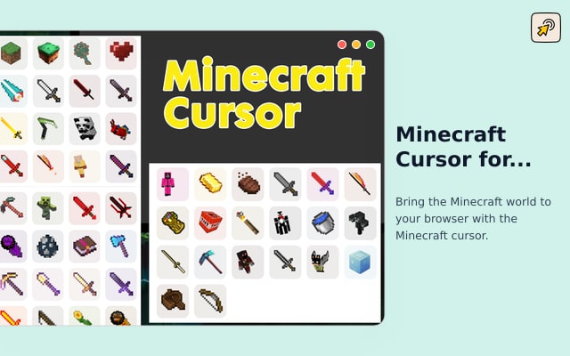 Minecraft Cursor для Chrome