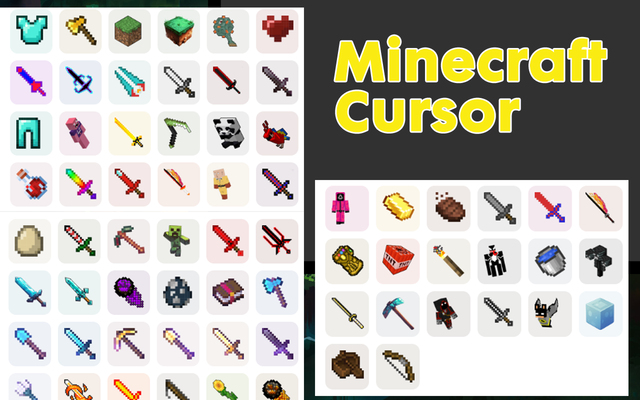 Minecraft Cursor для Chrome