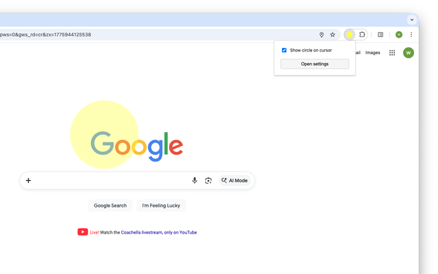 Cursor Circle